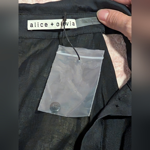 Alice + Olivia Miranda Floral Tie-Waist Halter Minidress - Picture 4 of 9